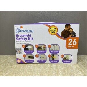 Dreambaby Household Safety Kit Extra Value Pack 26 Piece Set Doors Outlets